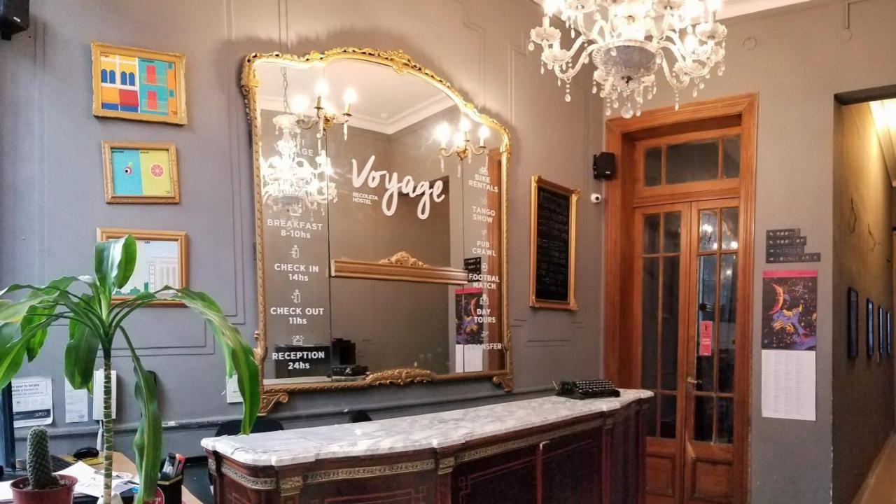 Voyage Recoleta Hostel Buenos Aires Exterior foto